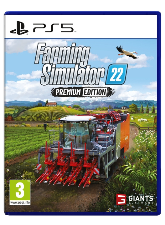 Giants Farming Simulator 22 Premium Edition ryhmässä KODINELEKTRONIIKKA / Pelikonsolit & Tarvikkeet / Sony PlayStation 5 / Peli @ TP E-commerce Nordic AB (C88626)