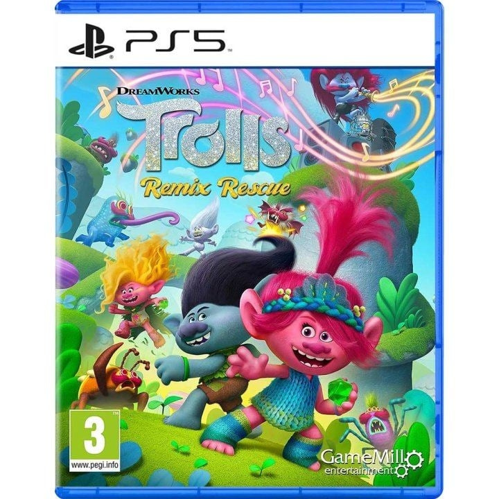 Game Mill DreamWorks Trolls Remix Rescue ryhmässä KODINELEKTRONIIKKA / Pelikonsolit & Tarvikkeet / Sony PlayStation 5 / Peli @ TP E-commerce Nordic AB (C88642)