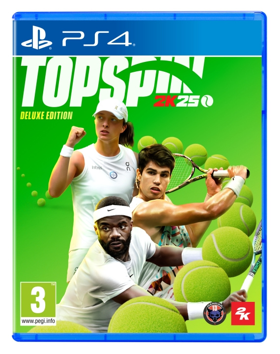 2K Games TopSpin 2K25 (Deluxe Edition) ryhmässä KODINELEKTRONIIKKA / Pelikonsolit & Tarvikkeet / Sony PlayStation 4 / Peli @ TP E-commerce Nordic AB (C88721)