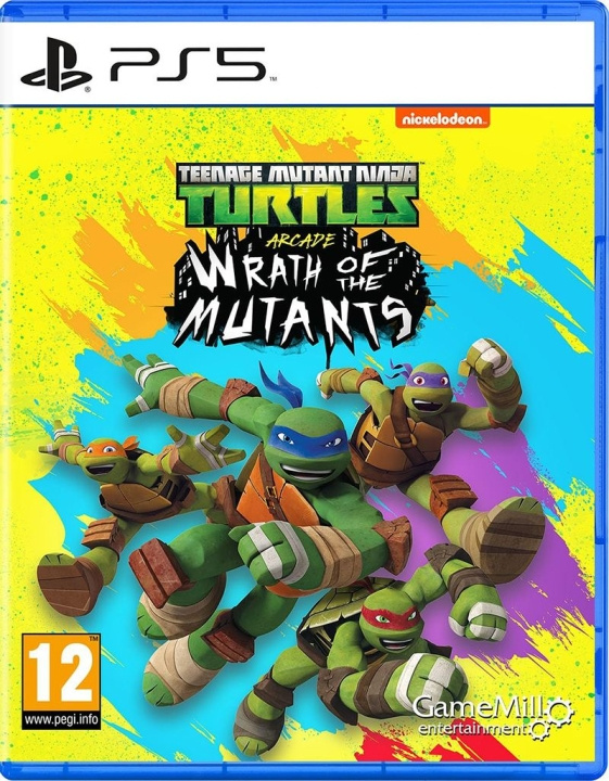 Game Mill Teenage Mutant Ninja Turtles: Wrath of the Mutants ryhmässä KODINELEKTRONIIKKA / Pelikonsolit & Tarvikkeet / Sony PlayStation 5 / Peli @ TP E-commerce Nordic AB (C88770)