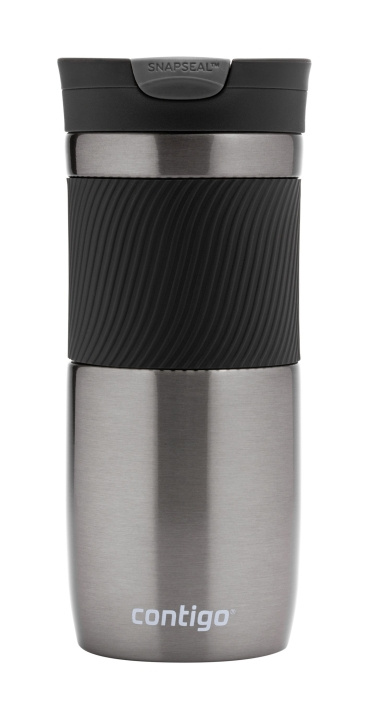 Contigo Byron-matkamuki 470ml - Gunmetal ryhmässä URHEILU, VAPAA-AIKA JA HARRASTUS / Ulkoilu / Termos- ja vesipullot @ TP E-commerce Nordic AB (C88847)