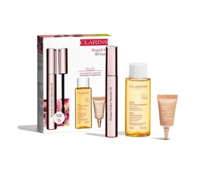 Clarins Wonder Mascara Set ryhmässä KAUNEUS JA TERVEYS / Lahjapakkaukset / Naisten lahjapakkaukset @ TP E-commerce Nordic AB (C88897)