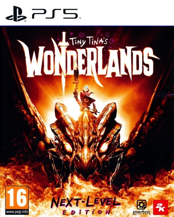 2K Games Tiny Tina\'s Wonderlands Next-Level Edition ryhmässä KODINELEKTRONIIKKA / Pelikonsolit & Tarvikkeet / Sony PlayStation 5 / Peli @ TP E-commerce Nordic AB (C88898)