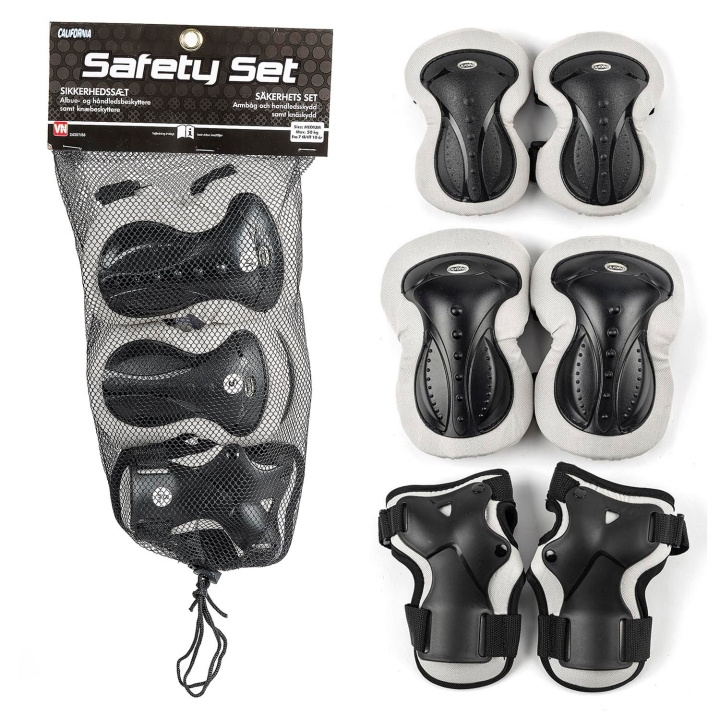 California Pro Safety kit koko L (24388) ryhmässä LELUT, TUOTTEET LAPSILLE JA VAUVOILLE / Ulkoleut / Urheilu & Pelit @ TP E-commerce Nordic AB (C88932)