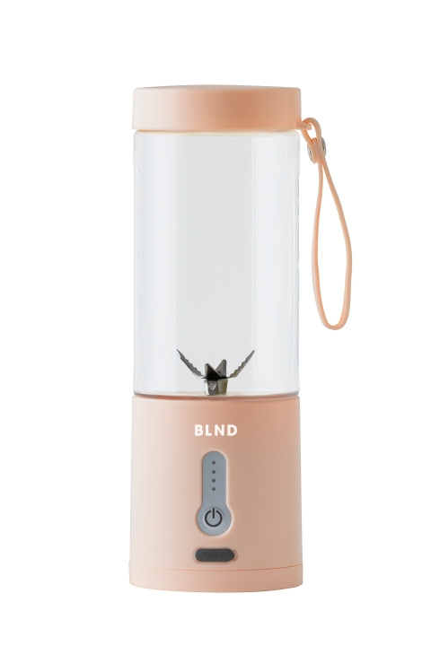 Blend VAALEANPUNAINEN USB TO-GO BlendER ryhmässä KOTI, TALOUS JA PUUTARHA / Kodinkoneet / Yleiskoneet ja monitoimikoneet / Tehosekoittimet @ TP E-commerce Nordic AB (C88936)