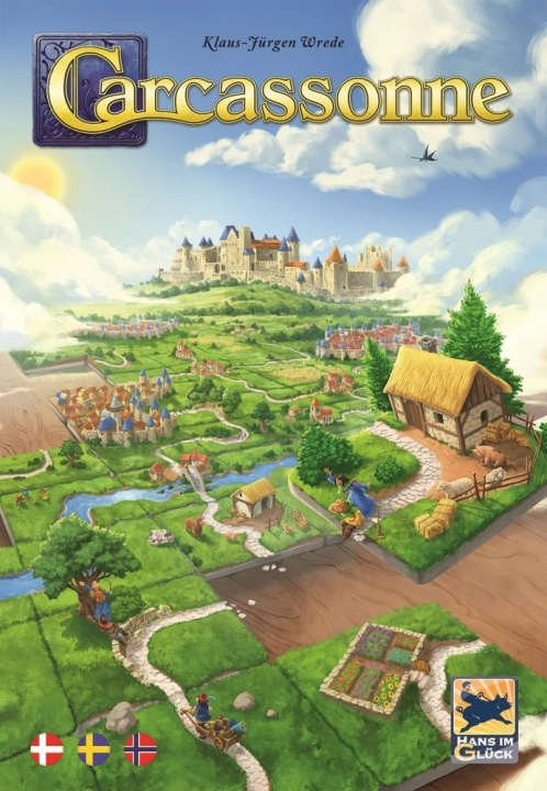 Carcassonne (Pohjoismainen) ryhmässä LELUT, TUOTTEET LAPSILLE JA VAUVOILLE / Leikkikalut, Askartelu &Pelit / Seurapelit / Perhepelit @ TP E-commerce Nordic AB (C88951)