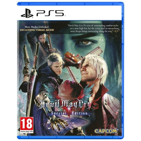 Capcom Devil May Cry 5 (Special Edition) ryhmässä KODINELEKTRONIIKKA / Pelikonsolit & Tarvikkeet / Sony PlayStation 5 / Peli @ TP E-commerce Nordic AB (C88952)