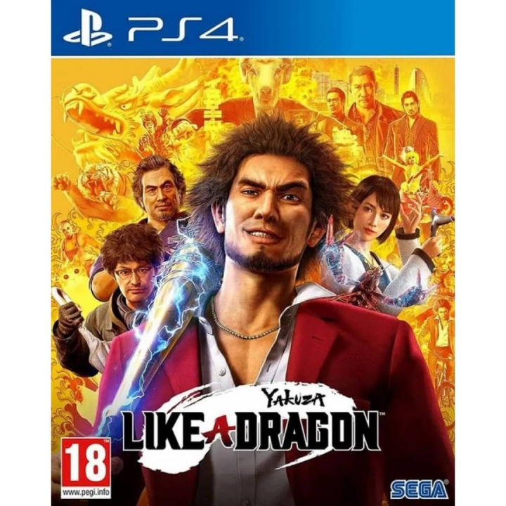 Atlus Yakuza: Lohikäärmeen lailla ryhmässä KODINELEKTRONIIKKA / Pelikonsolit & Tarvikkeet / Sony PlayStation 4 / Peli @ TP E-commerce Nordic AB (C88964)