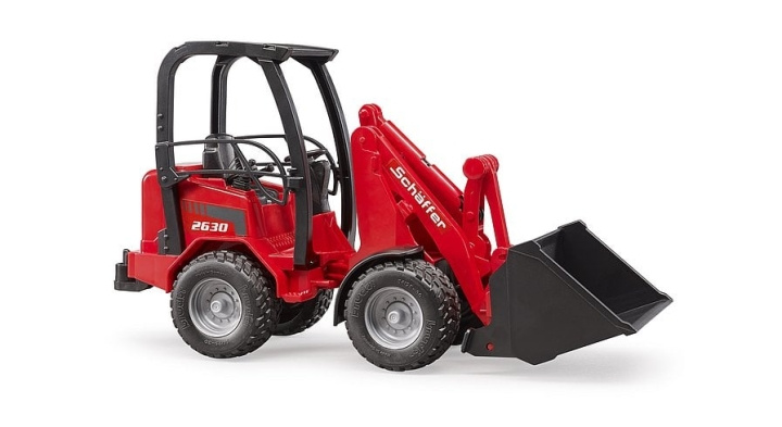 Bruder Schaffer Compact Loader (02190) ryhmässä LELUT, TUOTTEET LAPSILLE JA VAUVOILLE / Leikkikalut, Askartelu &Pelit / Leikkiautot @ TP E-commerce Nordic AB (C88996)