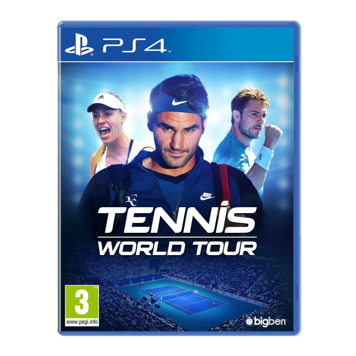 Bigben Tennis World Tour ryhmässä KODINELEKTRONIIKKA / Pelikonsolit & Tarvikkeet / Sony PlayStation 4 / Peli @ TP E-commerce Nordic AB (C88997)