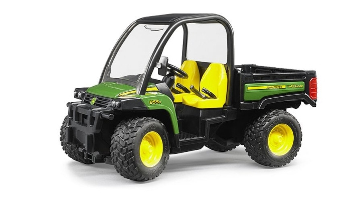 Bruder John Deere Gator XUV 855D (02491) ryhmässä LELUT, TUOTTEET LAPSILLE JA VAUVOILLE / Leikkikalut, Askartelu &Pelit / Leikkiautot @ TP E-commerce Nordic AB (C89006)