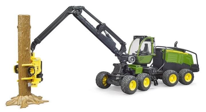 Bruder John Deere 1270G harvesteri (02135) ryhmässä LELUT, TUOTTEET LAPSILLE JA VAUVOILLE / Leikkikalut, Askartelu &Pelit / Leikkiautot @ TP E-commerce Nordic AB (C89012)