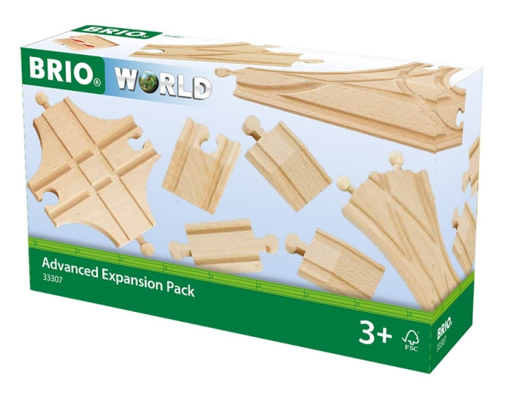 BRIO Advanced Expansion Pack (33307) ryhmässä LELUT, TUOTTEET LAPSILLE JA VAUVOILLE / Leikkikalut, Askartelu &Pelit / Rakennuslelut / Brio junaradat @ TP E-commerce Nordic AB (C89020)