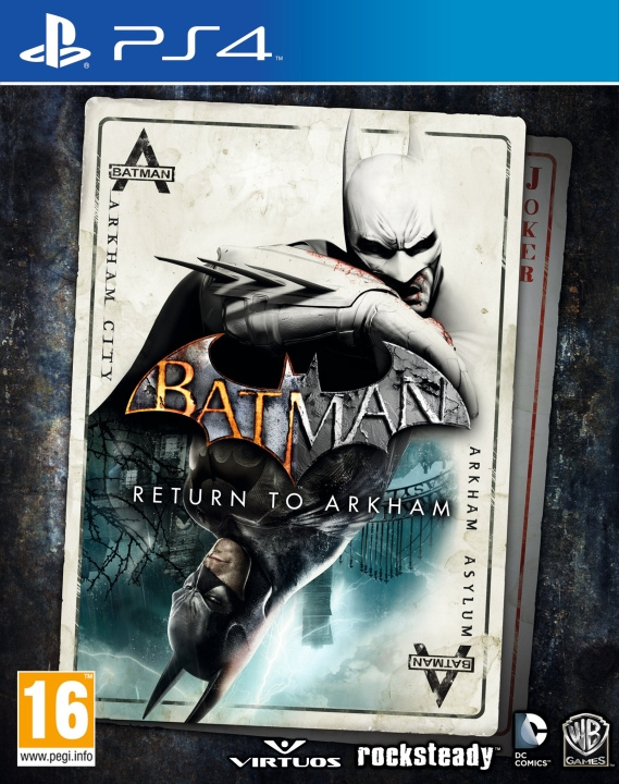 BATMAN: Paluu Arkhamiin ryhmässä KODINELEKTRONIIKKA / Pelikonsolit & Tarvikkeet / Sony PlayStation 4 / Peli @ TP E-commerce Nordic AB (C89040)