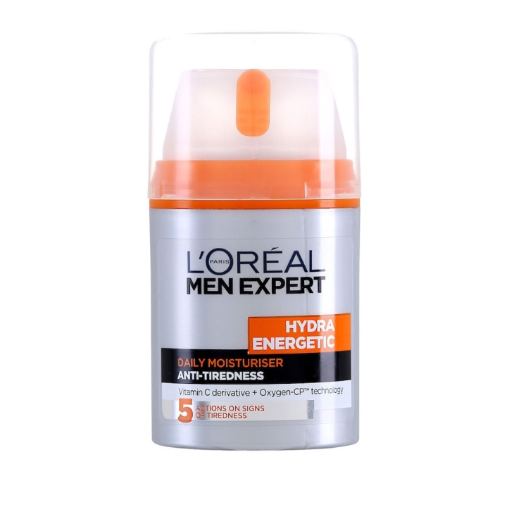 L\'Oréal Men Expert Hydra Energetic Pump - Kasvovoide 50 ml ryhmässä KAUNEUS JA TERVEYS / Ihonhoito / Kasvot / Kasvovoide @ TP E-commerce Nordic AB (C89074)