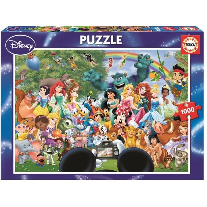 Educa Puzzle 1000 - Disneyn ihmeellinen maailma II (016297) ryhmässä URHEILU, VAPAA-AIKA JA HARRASTUS / Harrastus / Palapeli @ TP E-commerce Nordic AB (C89093)