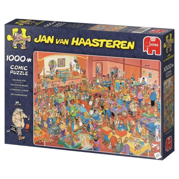 Jan van Haasteren Taikamessut - 1000 palan palapeli (JUM9072) ryhmässä URHEILU, VAPAA-AIKA JA HARRASTUS / Harrastus / Palapeli @ TP E-commerce Nordic AB (C89095)