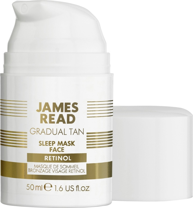 James Read Sleep Mask Tan Retinol 50 ml ryhmässä KAUNEUS JA TERVEYS / Ihonhoito / Rusketus / Itseruskettava @ TP E-commerce Nordic AB (C89100)