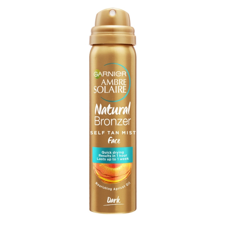 Garnier Natural Bronzer Self Tan Mist Face 75 ml ryhmässä KAUNEUS JA TERVEYS / Ihonhoito / Rusketus / Itseruskettava @ TP E-commerce Nordic AB (C89159)