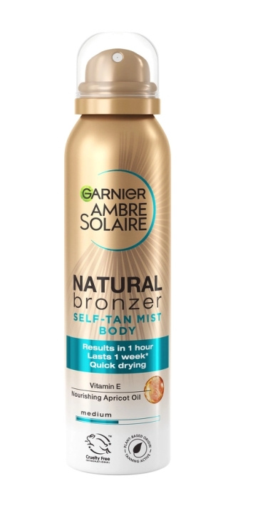 Garnier Natural Bronzer Self Tan Mist Body 150 ml ryhmässä KAUNEUS JA TERVEYS / Ihonhoito / Rusketus / Itseruskettava @ TP E-commerce Nordic AB (C89160)