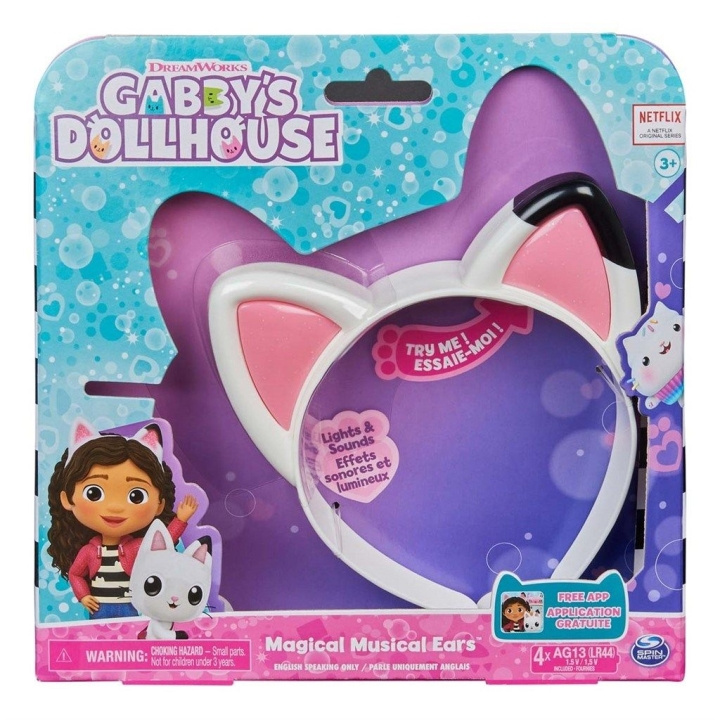 Gabby\'s Dollhouse Maagiset soittokorvat (6060413) ryhmässä LELUT, TUOTTEET LAPSILLE JA VAUVOILLE / Musiikki, Laulu & Kuva / Musiikkitarvikkeet @ TP E-commerce Nordic AB (C89193)