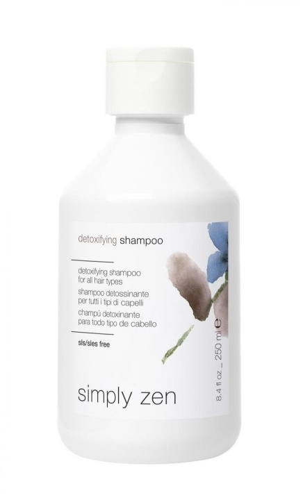 Simply Zen Detoxifying Shampoo 250 ml ryhmässä KAUNEUS JA TERVEYS / Hiukset &Stailaus / Hiustenhoito / Shampoo @ TP E-commerce Nordic AB (C89221)