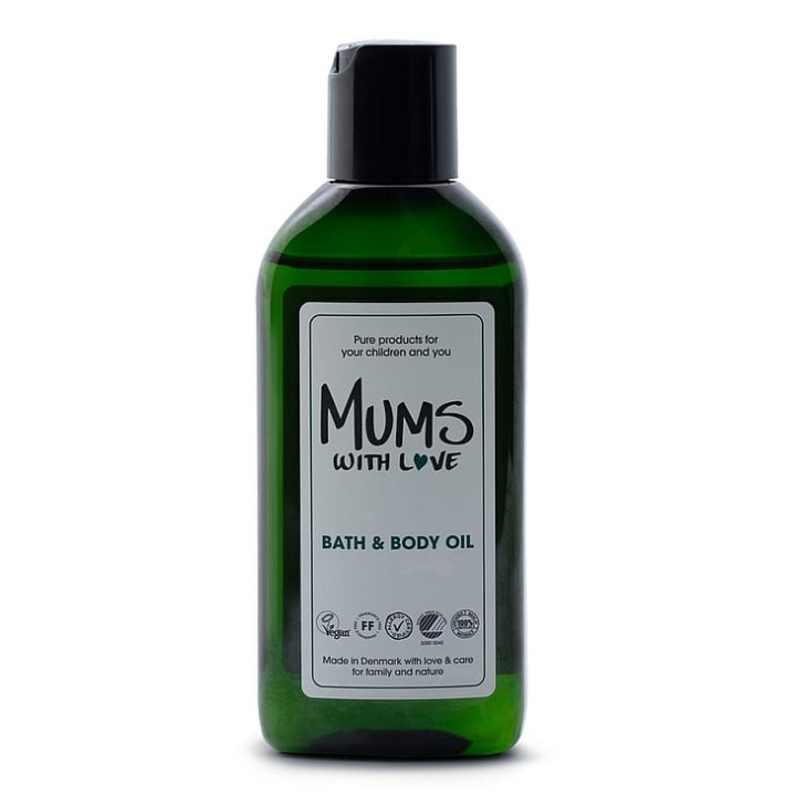 Mums With Love Kylpy- ja vartaloöljy 100 ml ryhmässä KAUNEUS JA TERVEYS / Ihonhoito / Kehon hoito / Vartaloöljy @ TP E-commerce Nordic AB (C89391)