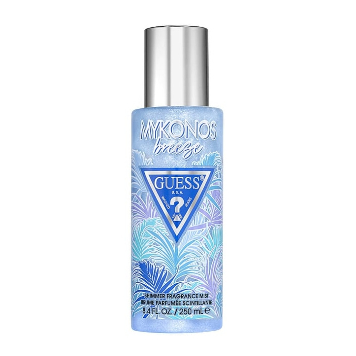 Guess Mykonos Breeze Shimmer Fragrance Mist 250 ml ryhmässä KAUNEUS JA TERVEYS / Tuoksut & Parfyymit / Parfyymit / Naisten Tuoksut @ TP E-commerce Nordic AB (C89424)