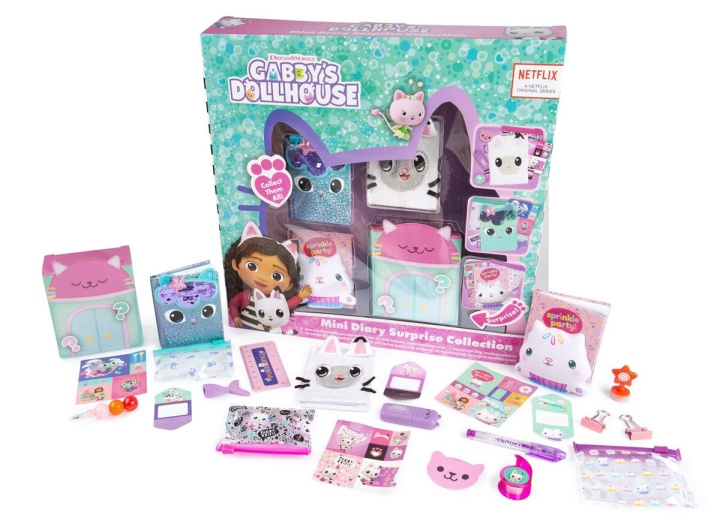 Gabby\'s Dollhouse Minipäiväkirjakokoelma (204-700002) ryhmässä LELUT, TUOTTEET LAPSILLE JA VAUVOILLE / Leikkikalut, Askartelu &Pelit / Käsityöt @ TP E-commerce Nordic AB (C89434)