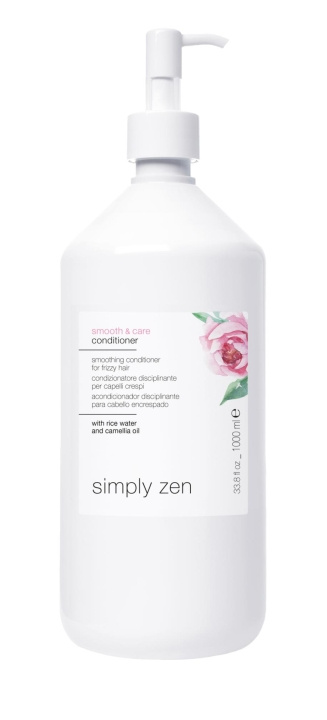 Simply Zen Smooth & Care hoitoaine 1000 ml ryhmässä KAUNEUS JA TERVEYS / Hiukset &Stailaus / Hiustenhoito / Hoitoaine @ TP E-commerce Nordic AB (C89457)