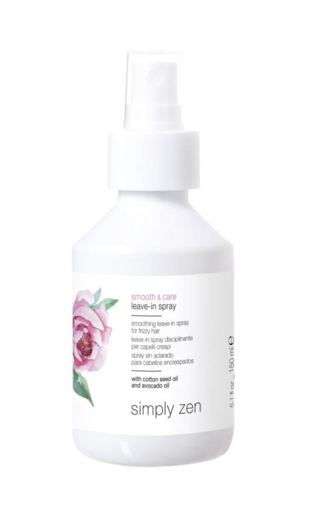 Simply Zen Smooth & Care Leave in Spray 150 ml ryhmässä KAUNEUS JA TERVEYS / Hiukset &Stailaus / Hiustenhoito @ TP E-commerce Nordic AB (C89458)