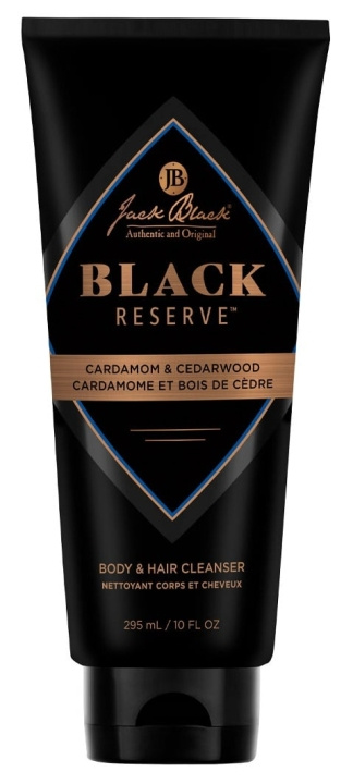 Jack Black Black Reserve Body Hair Cleanser 295 ml ryhmässä KAUNEUS JA TERVEYS / Ihonhoito / Kehon hoito / Kylpy- ja suihkugeelit @ TP E-commerce Nordic AB (C89664)