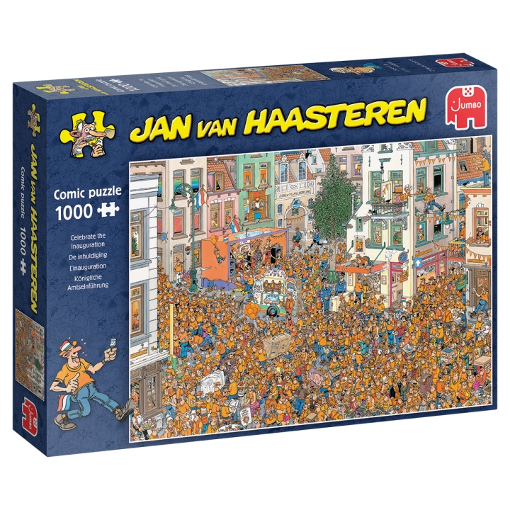 Jan van Haasteren Juhli virkaanastujaisia (1000 palaa) (1119801838) ryhmässä URHEILU, VAPAA-AIKA JA HARRASTUS / Harrastus / Palapeli @ TP E-commerce Nordic AB (C89717)