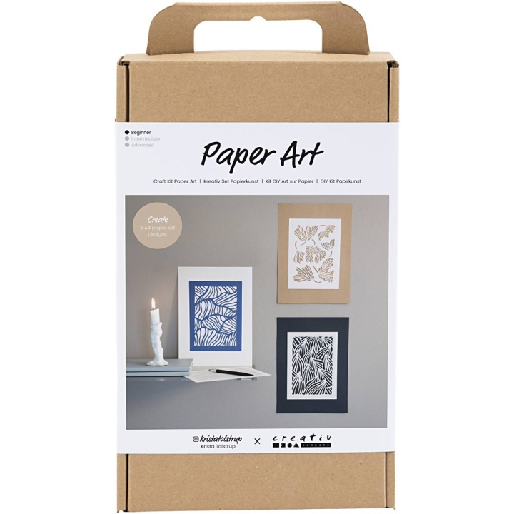 DIY Kit Käsityöpakkaus - Paperitaide - ripustettavat kuvat (977734) ryhmässä URHEILU, VAPAA-AIKA JA HARRASTUS / Harrastus / DIY Kit @ TP E-commerce Nordic AB (C89726)