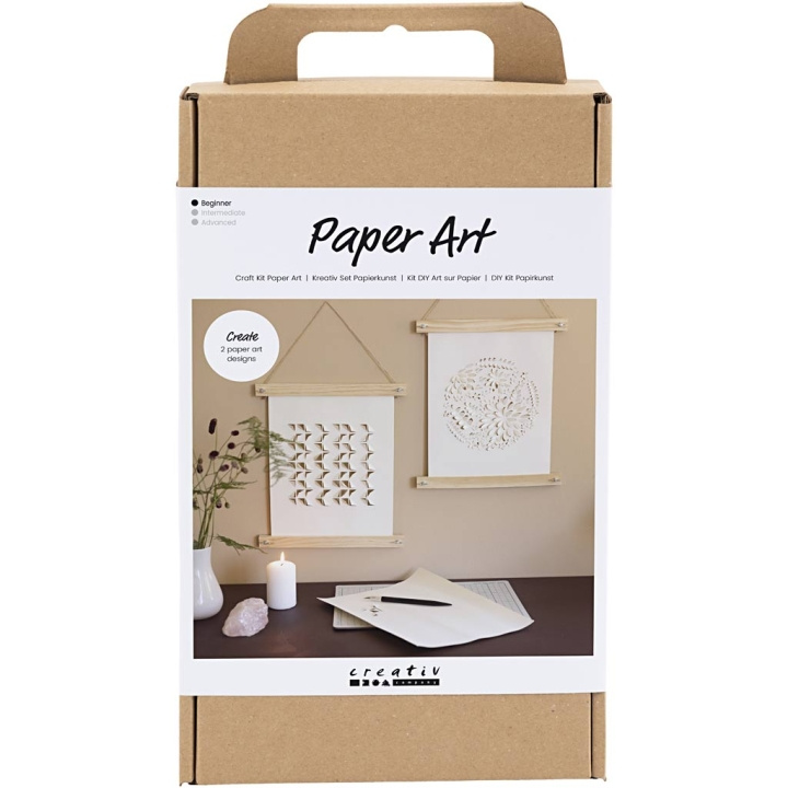 DIY Kit Käsityöpakkaus - Paperitaide - Ripustettava paperi (977715) ryhmässä URHEILU, VAPAA-AIKA JA HARRASTUS / Harrastus / DIY Kit @ TP E-commerce Nordic AB (C89727)