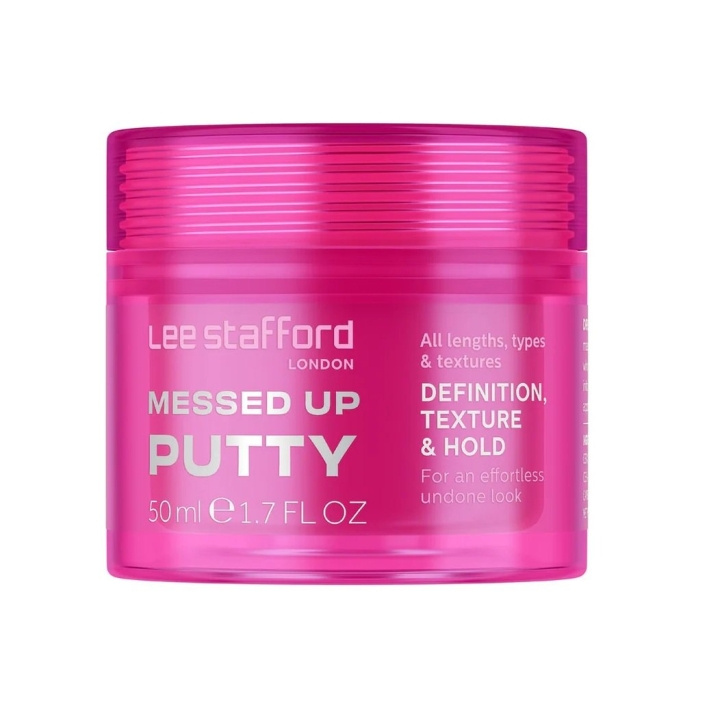 Lee Stafford Messed Up Putty 50 ml ryhmässä KAUNEUS JA TERVEYS / Hiukset &Stailaus / Hiusten stailaus / Muotoiluvaahto @ TP E-commerce Nordic AB (C89778)