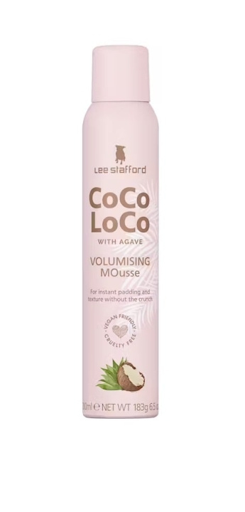 Lee Stafford Coco Loco Volumising Mousse 200 ml ryhmässä KAUNEUS JA TERVEYS / Hiukset &Stailaus / Hiusten stailaus / Hiusten muotoiluvaahto @ TP E-commerce Nordic AB (C89806)