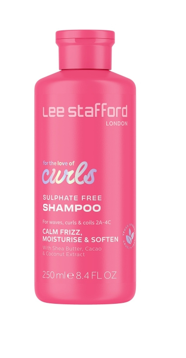 Lee Stafford For The Love Of Curls Shampoo 250 ml ryhmässä KAUNEUS JA TERVEYS / Hiukset &Stailaus / Hiustenhoito / Shampoo @ TP E-commerce Nordic AB (C89809)