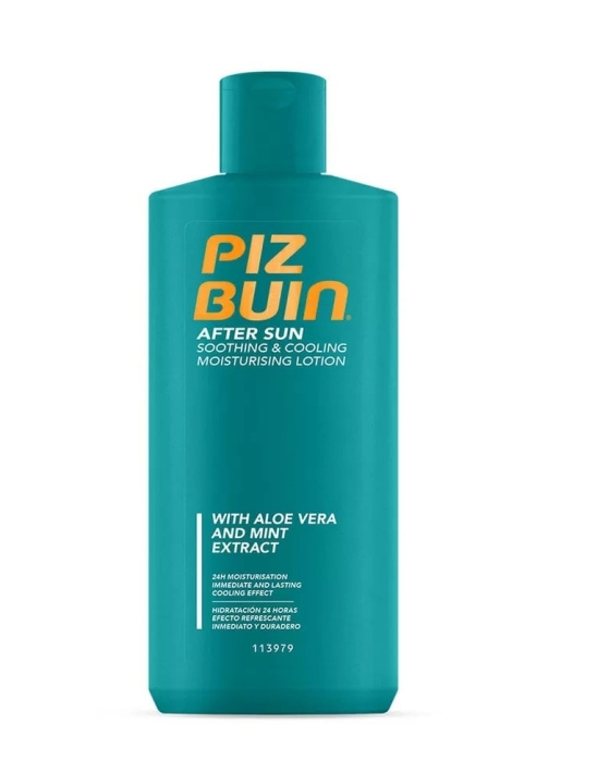 Piz Buin After Sun Soothing & Cooling Moisturising Lotion 200 ml ryhmässä KAUNEUS JA TERVEYS / Ihonhoito / Rusketus / Aurinkosuoja @ TP E-commerce Nordic AB (C89815)