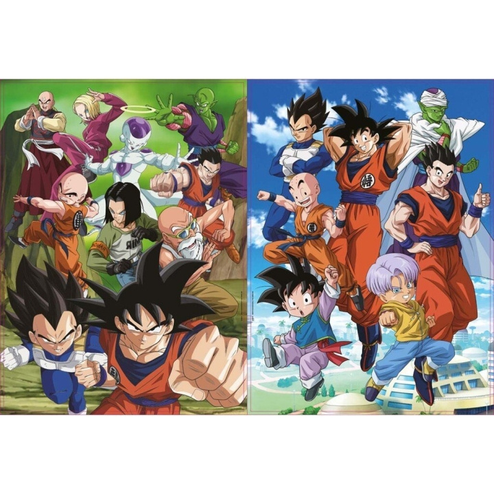 Educa 2X500 Dragon Ball (80-19915) ryhmässä LELUT, TUOTTEET LAPSILLE JA VAUVOILLE / Leikkikalut, Askartelu &Pelit / Lasten palapeli @ TP E-commerce Nordic AB (C89819)