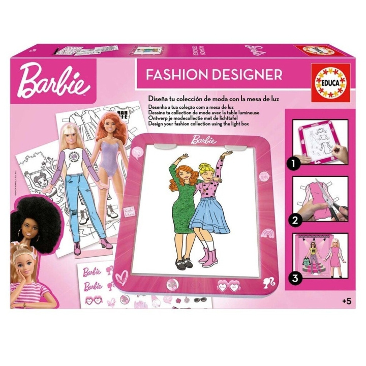 Educa Barbie Light Tablet muotisuunnittelija (80-19825) ryhmässä LELUT, TUOTTEET LAPSILLE JA VAUVOILLE / Leikkikalut, Askartelu &Pelit / Käsityöt @ TP E-commerce Nordic AB (C89820)