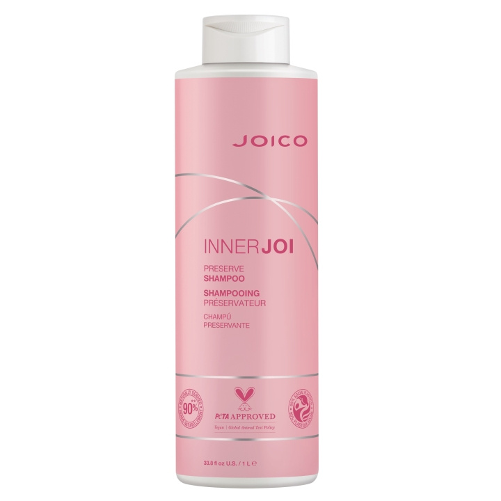 Joico INNERJOI Preserve Color Shampoo 1000 ml ryhmässä KAUNEUS JA TERVEYS / Hiukset &Stailaus / Hiustenhoito / Shampoo @ TP E-commerce Nordic AB (C89840)