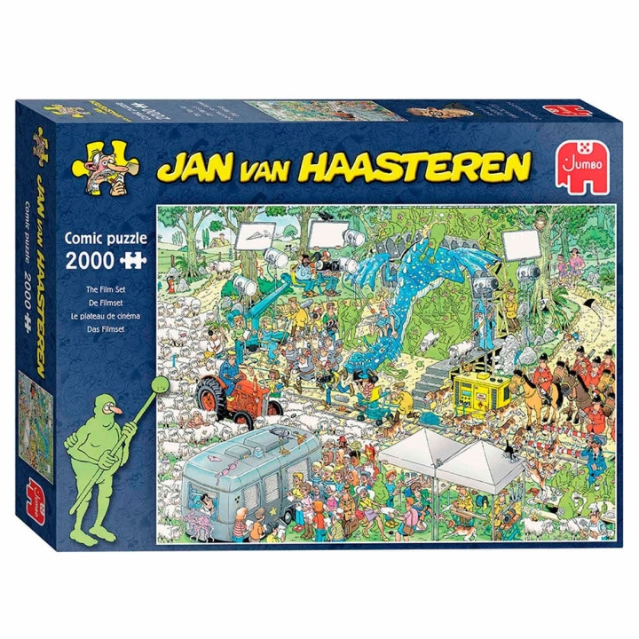 Jan van Haasteren Elokuvasarja (2000 kpl) (JUM0047) ryhmässä URHEILU, VAPAA-AIKA JA HARRASTUS / Harrastus / Palapeli @ TP E-commerce Nordic AB (C89864)