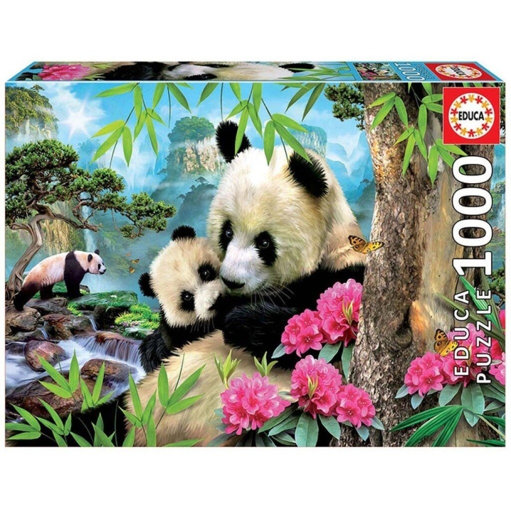 Educa 1000 kpl - Morning Panda Puzzle (017995) ryhmässä URHEILU, VAPAA-AIKA JA HARRASTUS / Harrastus / Palapeli @ TP E-commerce Nordic AB (C89900)