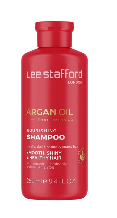 Lee Stafford Arganöljy Marokosta Ravitseva shampoo 250 ml ryhmässä KAUNEUS JA TERVEYS / Hiukset &Stailaus / Hiustenhoito / Hoitoaine @ TP E-commerce Nordic AB (C89977)