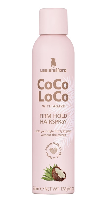 Lee Stafford Coco Loco Firm Hold hiuslakka 250 ml ryhmässä KAUNEUS JA TERVEYS / Hiukset &Stailaus / Hiusten stailaus / Hiuslakka @ TP E-commerce Nordic AB (C90049)