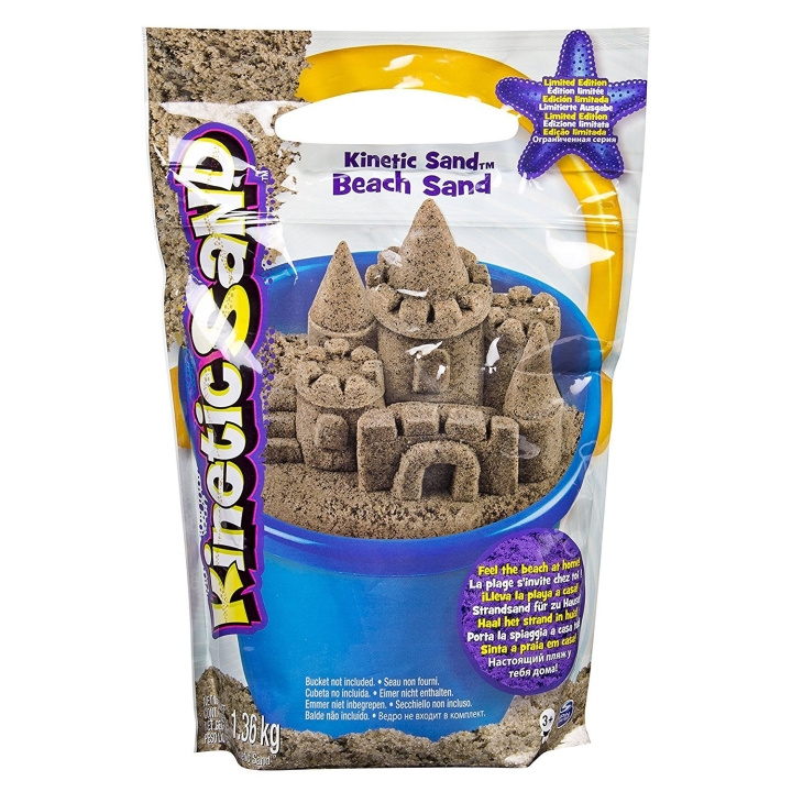 Kinetic Sand Rantahiekka (6028363) ryhmässä LELUT, TUOTTEET LAPSILLE JA VAUVOILLE / Leikkikalut, Askartelu &Pelit / Pelaa savea, leikkiä hiekkaa ja tarvikkeita @ TP E-commerce Nordic AB (C90073)