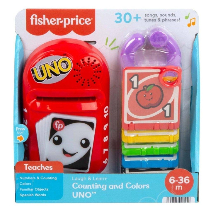 Fisher-Price Laugh & Learn - Laskeminen ja värit UNO-Nordics (HHG92) ryhmässä LELUT, TUOTTEET LAPSILLE JA VAUVOILLE / Leikkikalut, Askartelu &Pelit / Piirrä ja laske @ TP E-commerce Nordic AB (C90129)