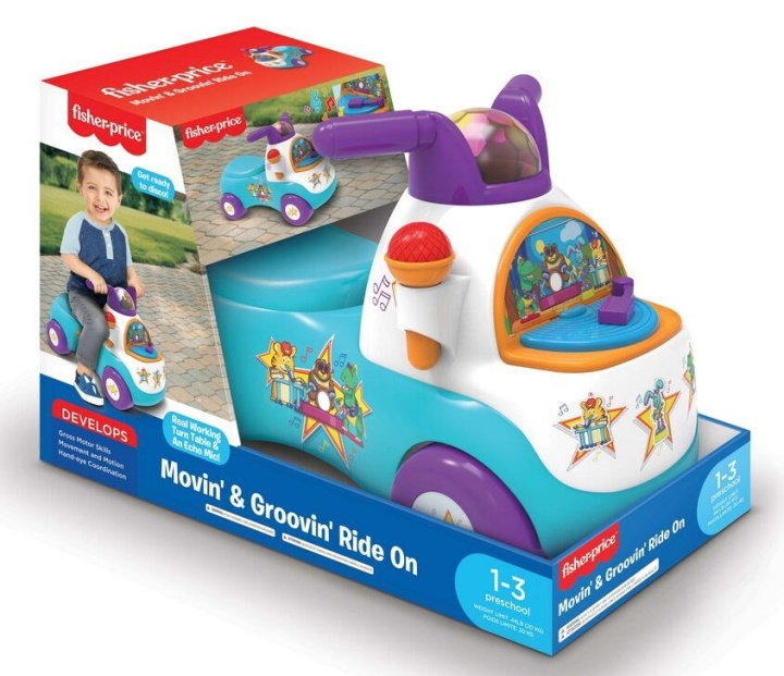 Fisher-Price Fisher Price - Movin N Groovin (507984) ryhmässä LELUT, TUOTTEET LAPSILLE JA VAUVOILLE / Leikkikalut, Askartelu &Pelit / Lelut @ TP E-commerce Nordic AB (C90132)