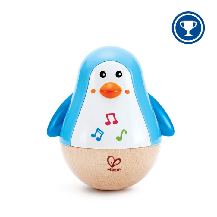 Hape Pingviinimusikaali Wobbler (5933) ryhmässä LELUT, TUOTTEET LAPSILLE JA VAUVOILLE / Musiikki, Laulu & Kuva / Musiikkitarvikkeet @ TP E-commerce Nordic AB (C90136)